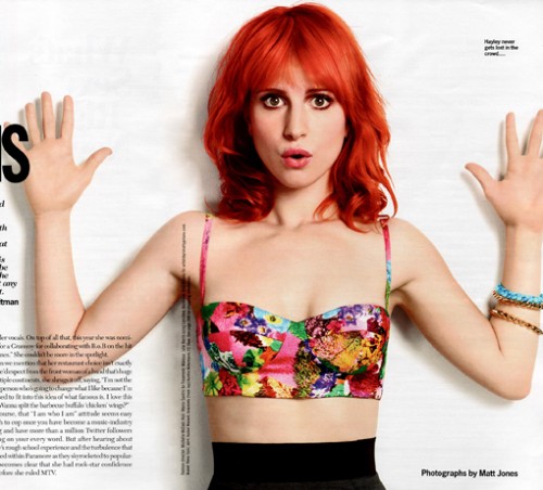 hayley williams paramore cosmo. Hayley Williams covers the